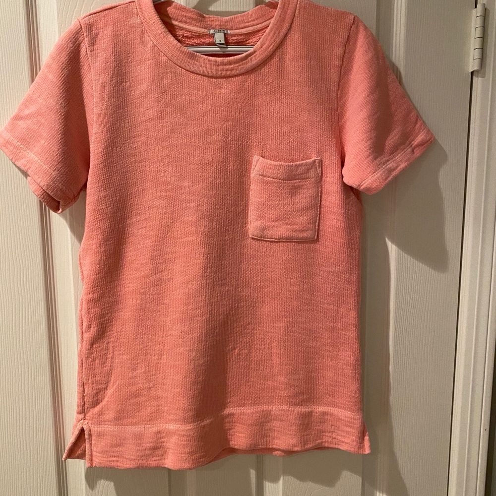 Jcrew Neon Short Sleeve Sweater
